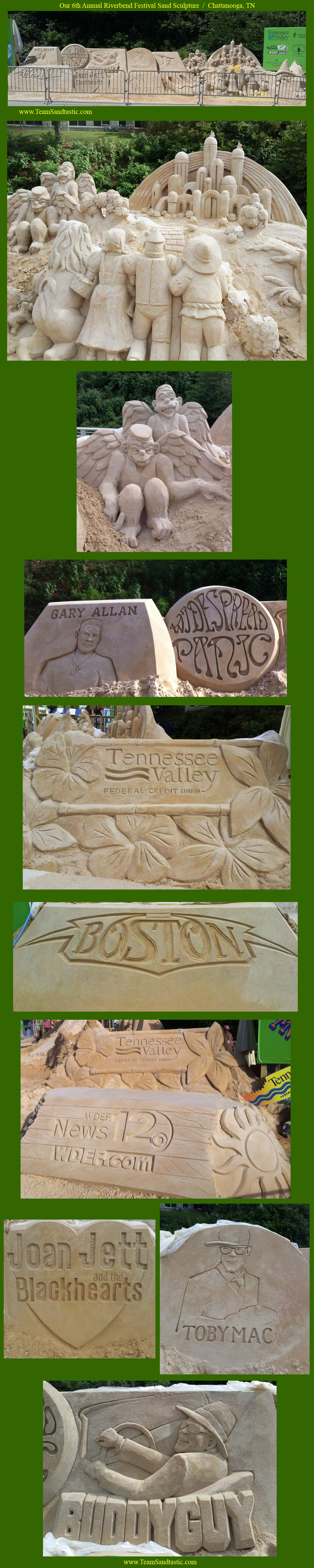 Wizard f Oz Sand Sculpture