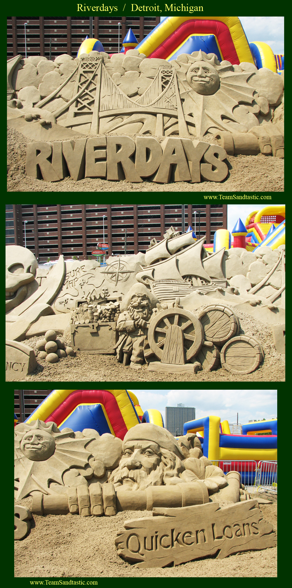 Riverdays Sand Sculpture