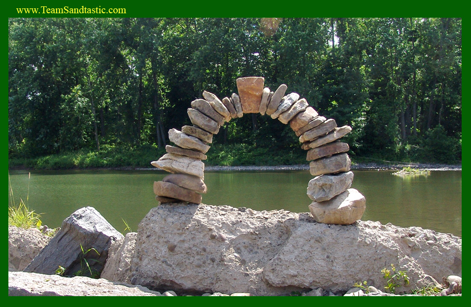 Rock Balancing in Hawaii