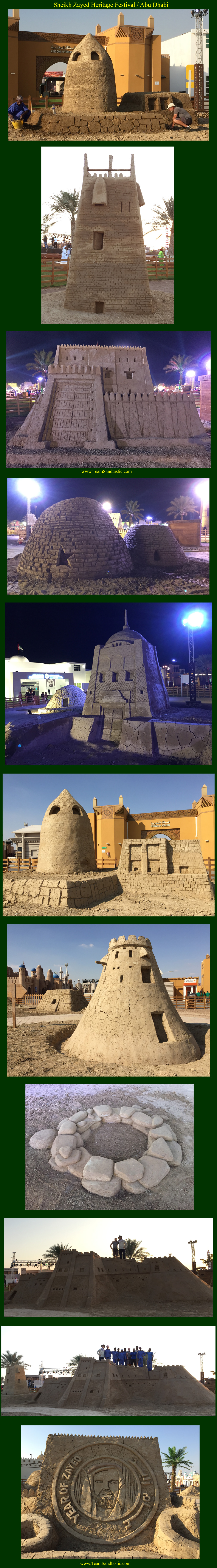 Professional Sand Sculptures in UAE