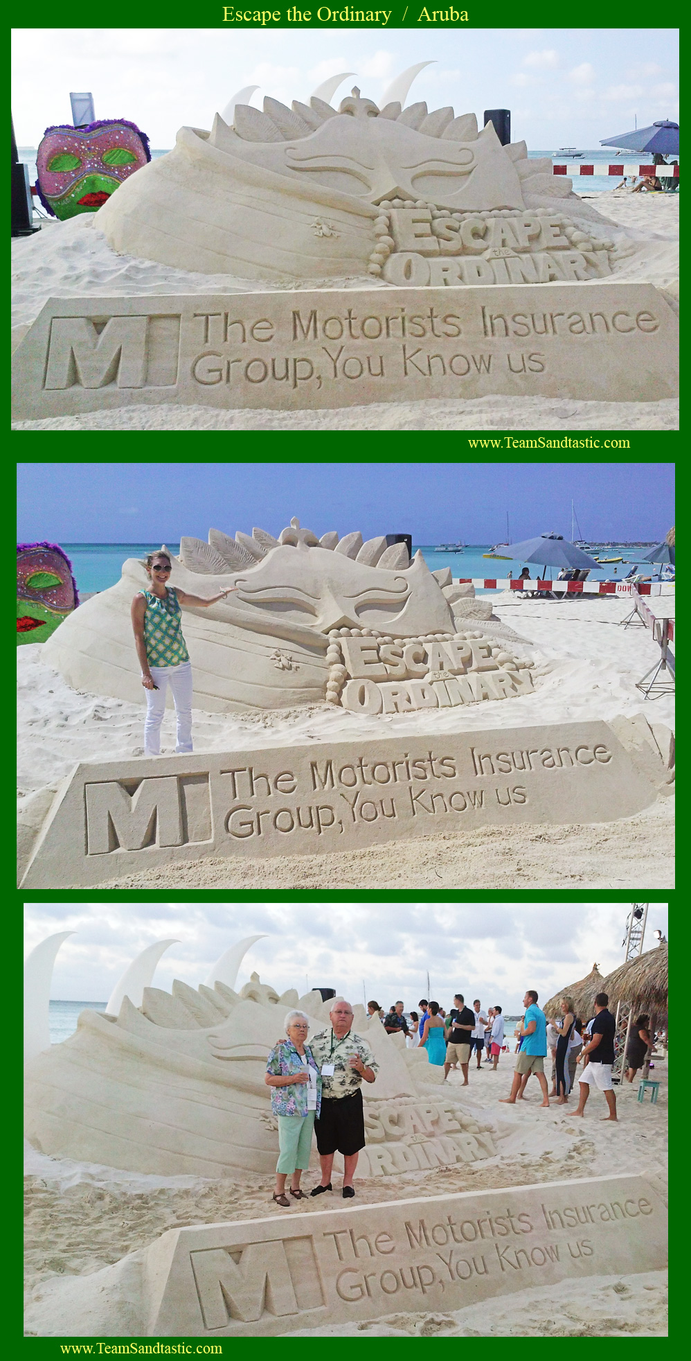 Aruba Sand Sculpting