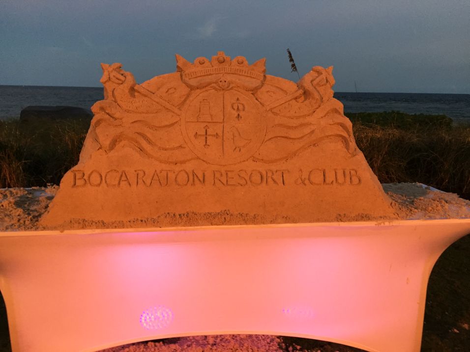 Boca Raton Resort Sand Sculpture