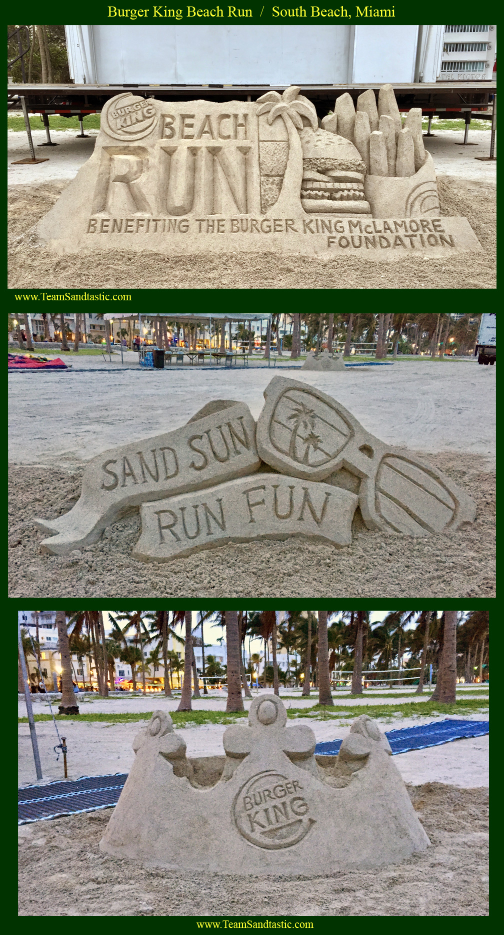 Professional Sand Sculpture