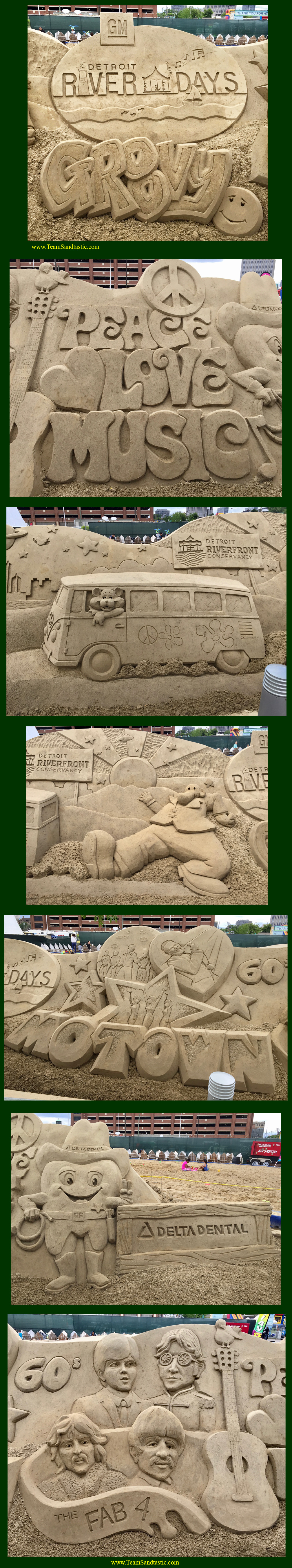 Professional Sand Sculpture