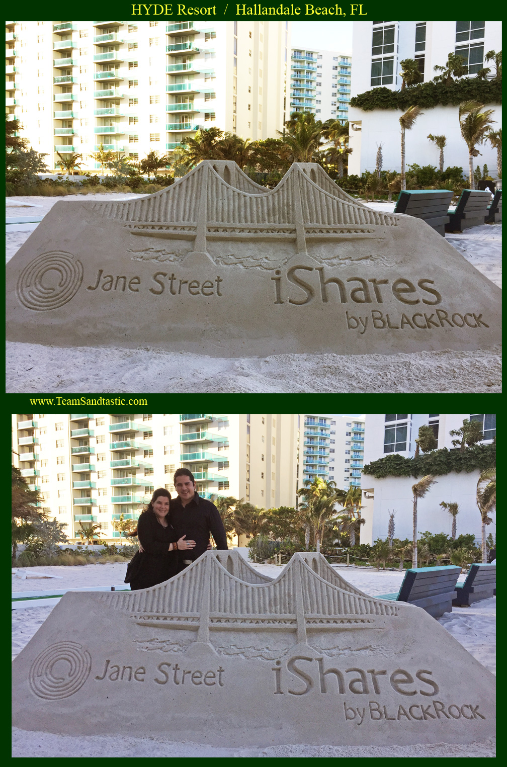 Sand Sculpting at HYDE Resort