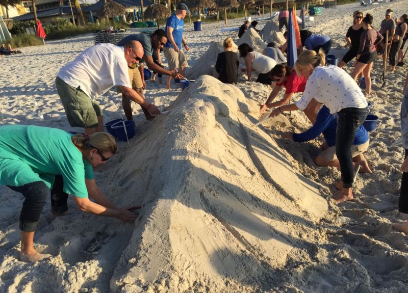 Professional Sand Sculpture