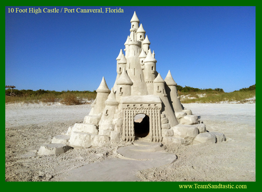 Port Canaveral Sand Sculpture