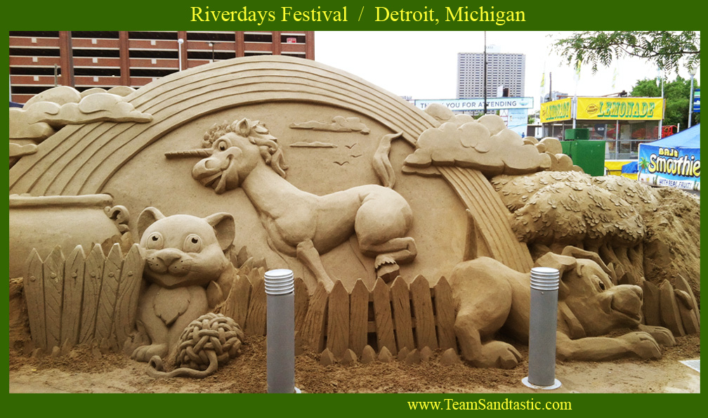 Riverdays Sand Scultpure